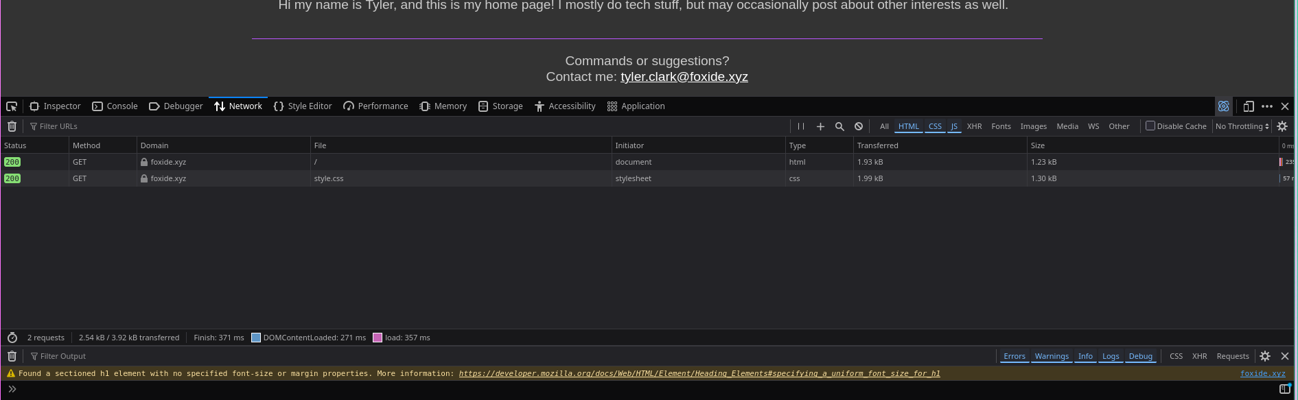 Web Dev Tools